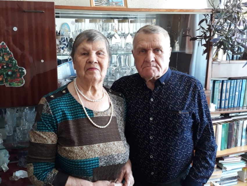 60 лет совместной жизни отметили супруги из Краснокаменска